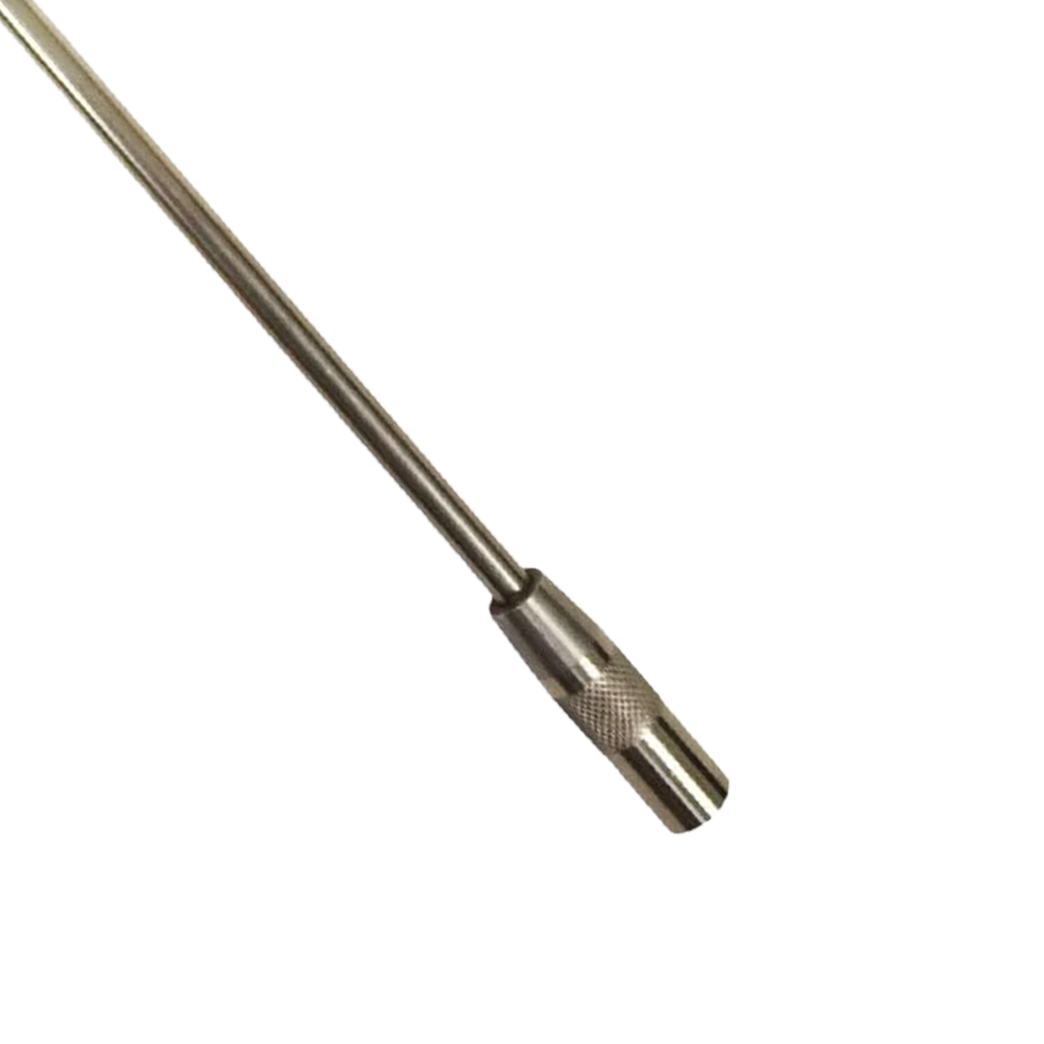 19” 8mm Stainless Steel Spear Shaft w/ Tri-cut Tip & Single Barb