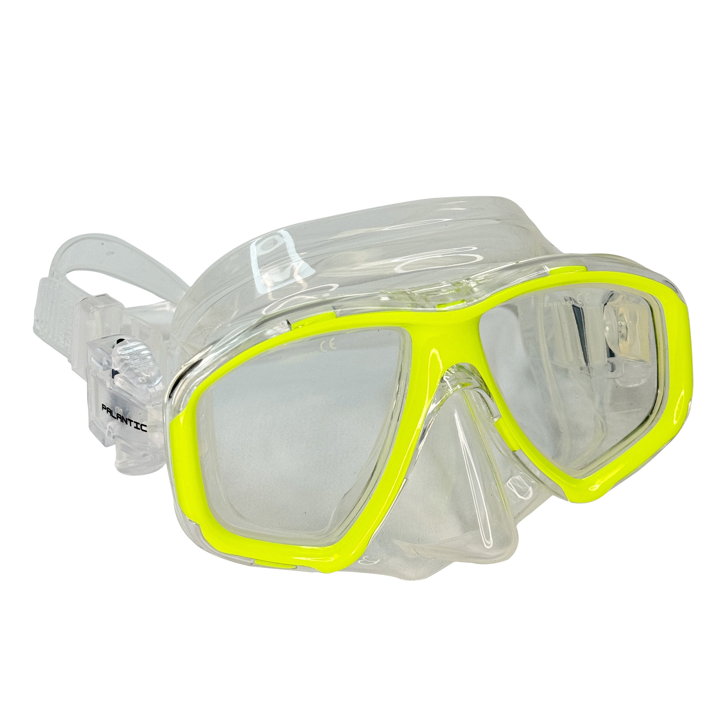 M36 Clear/Blue Dive Mask, Mask Only