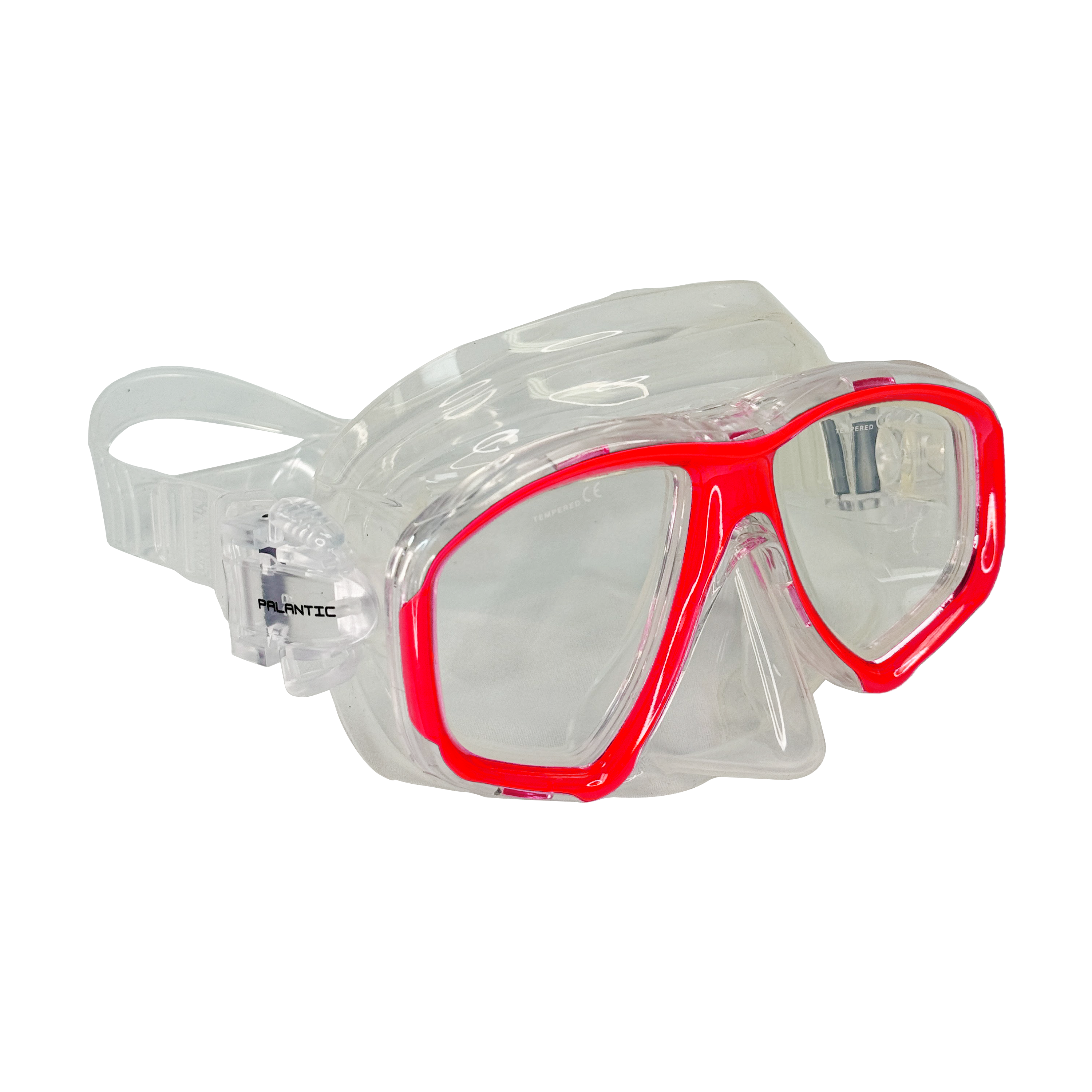 M36 Clear/Blue Dive Mask, Mask Only