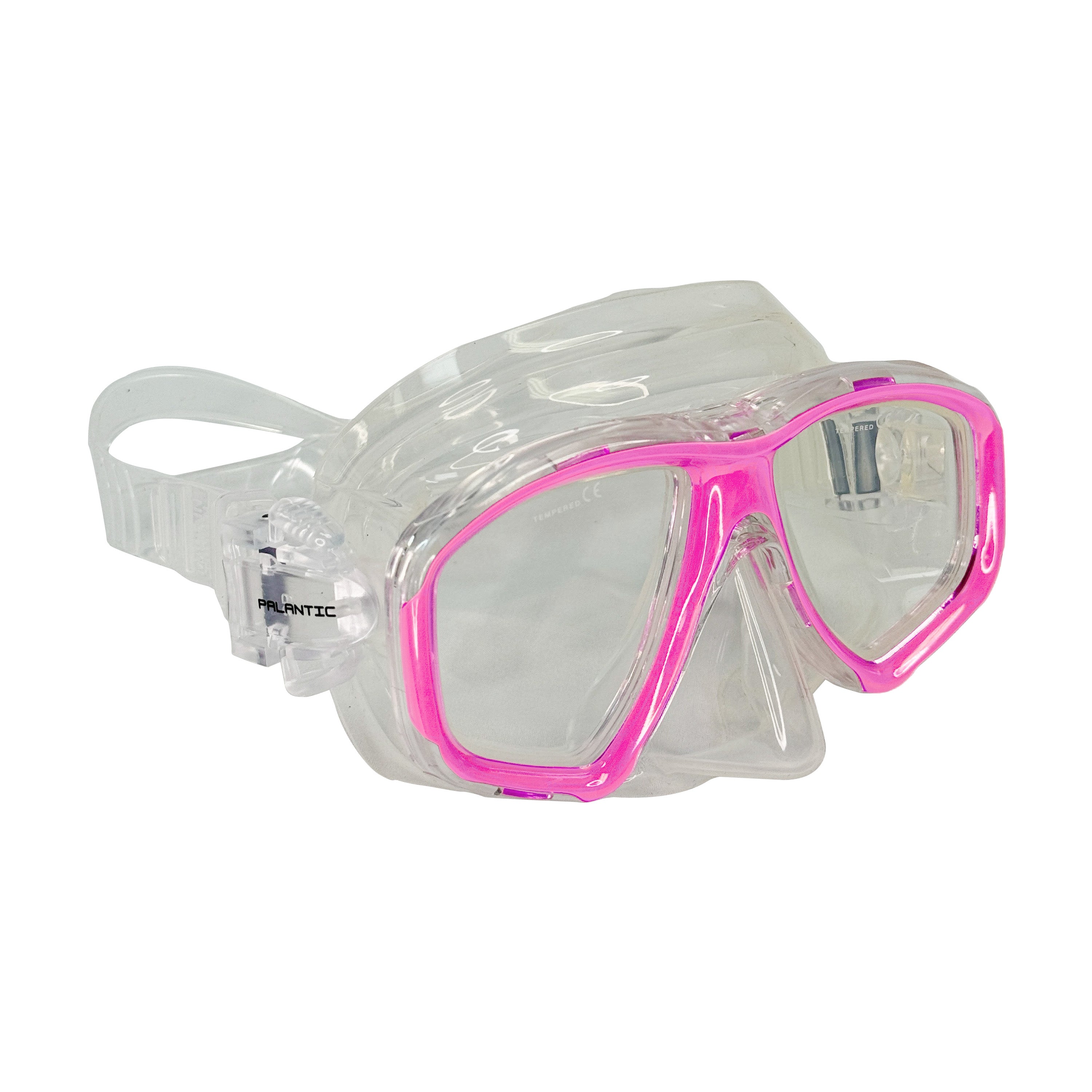 M36 Clear/Blue Dive Mask, Mask Only