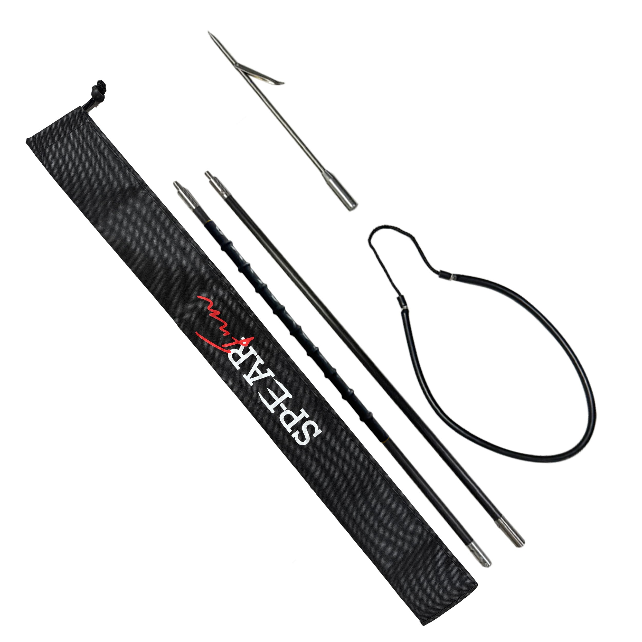 5' Two Piece Carbon Fiber Pole Spear with Sure Grip/PS-01 Tip